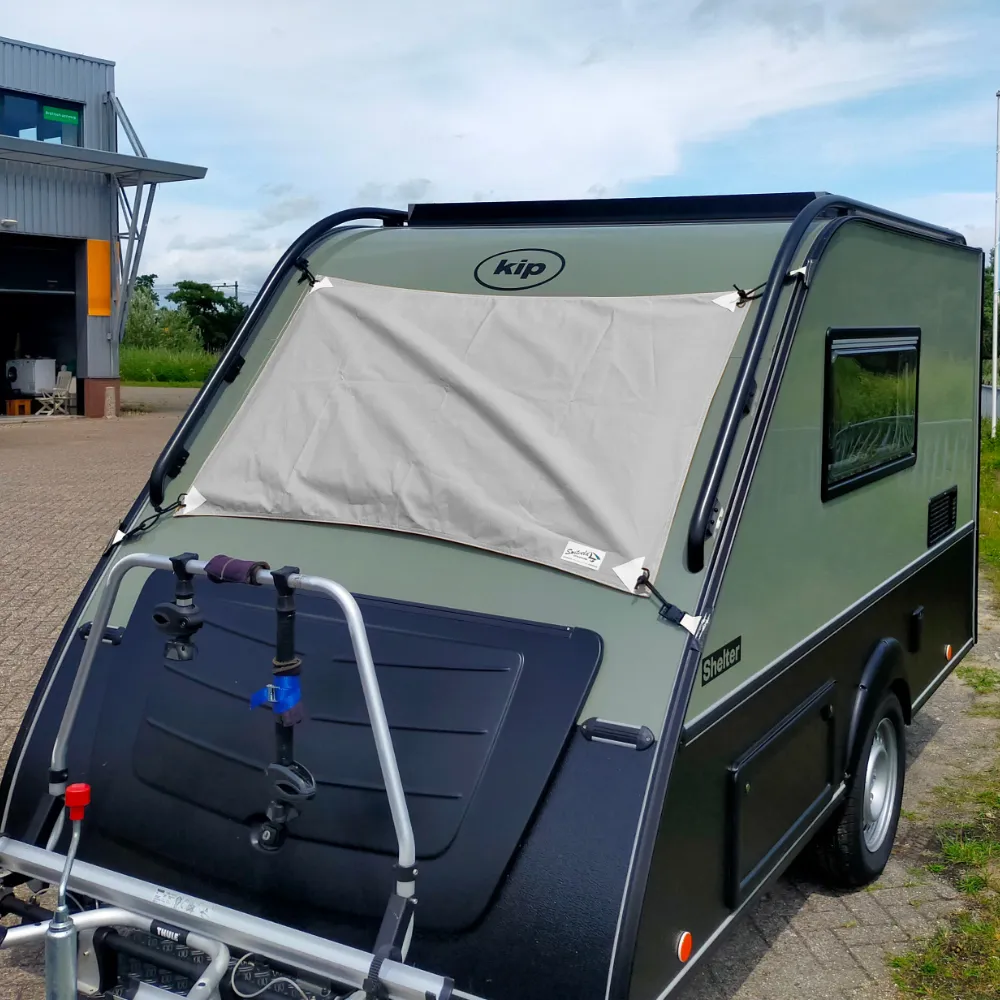 Smitved Kip Shelter raamscherm - Grijs.webp