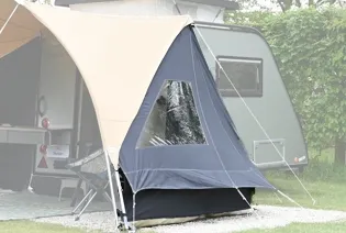 Tag Shelter - Zijschermen (Zwart, Geen ramen)